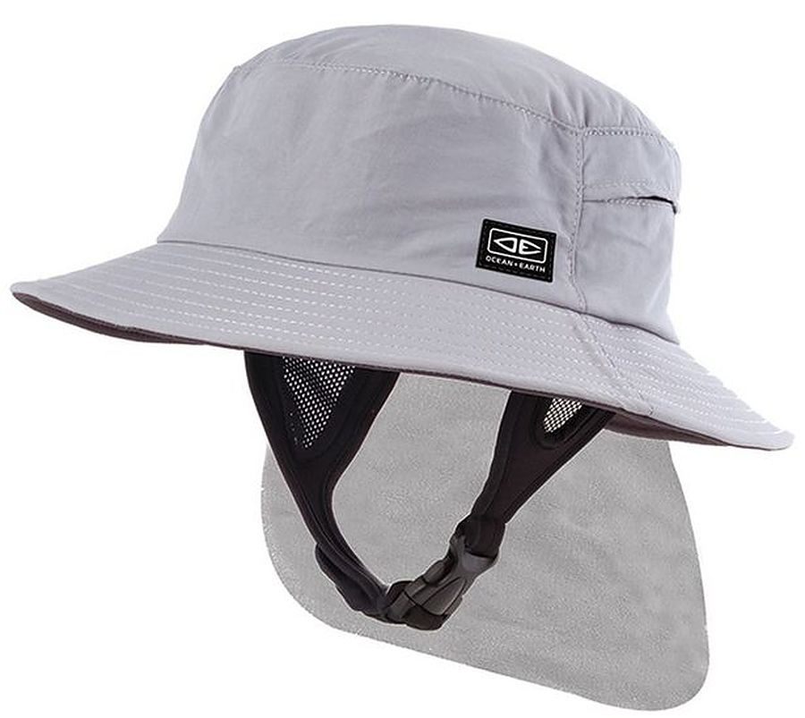 Ocean And Earth Indo Mens Surf Hat Grey