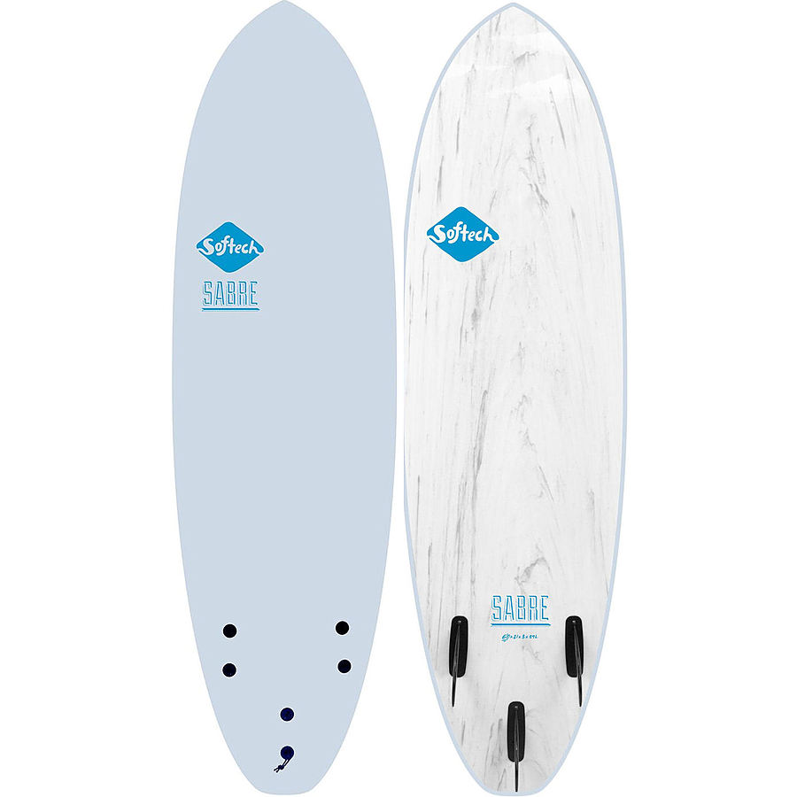 Softech Sabre Ice Blue Softboard