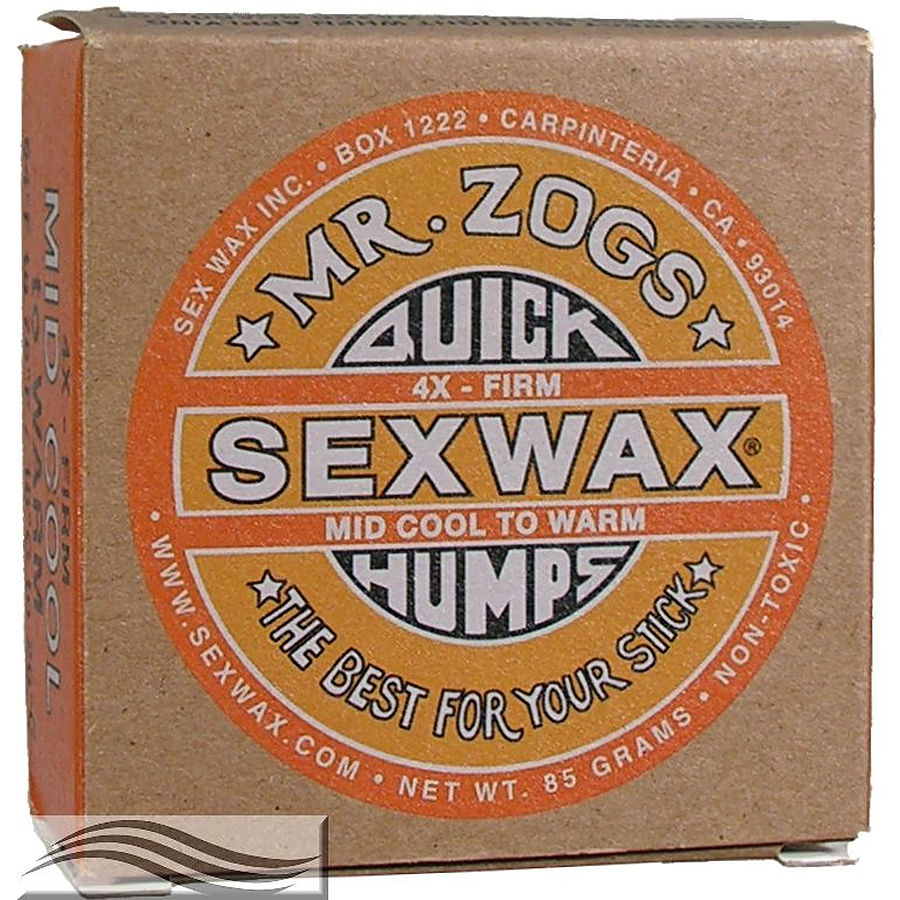 Mr Zogs Sex Wax Mid Cool Orange Wax Surfing