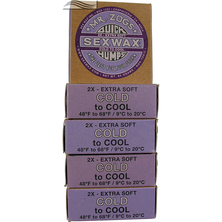 Mr Zogs Sex Wax Original Extra Cold Purple 5 pack