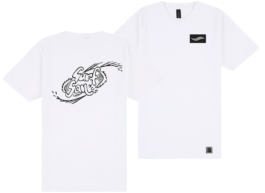 Surf Sail Australia SSAUS Softstyle White Mens Tee