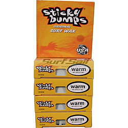 more on Sticky Bumps Warm Water Original Surf Wax 5 Pack