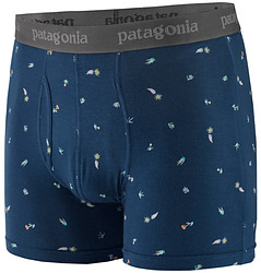 more on Patagonia Mens Essential Boxer Briefs 3 inch Tidepool Blue