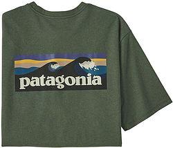 more on Patagonia Men's Boardshort Logo Pocket Responsibili T-Shirt Hemlock Green