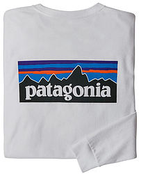 more on Patagonia Men's LS P-6 Logo Responsibili T-Shirt Crater White