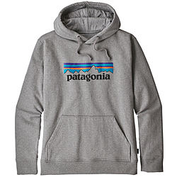 more on Patagonia Mens P-6 Logo Uprisal Hoody Gravel Heather