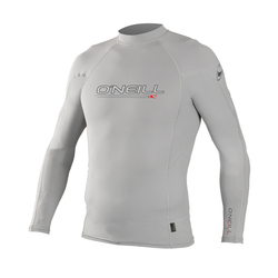 more on Oneill O'Zone 8oz Mens L S Crew Rash Vest Lunar Black