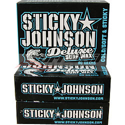 more on Sticky Johnson Cold Water Deluxe Surf Wax 3 Pack