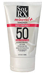 more on Solrx Mineral+ Sunscreen SPF 50 100 ml Tube
