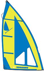 more on Windsurfer LT Regatta 5.7 Sail Yellow Blue