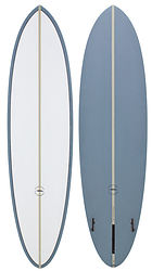 more on Aloha EZ MID PU Steel Blue 7 foot 2 inches FCS2