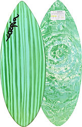 more on Victoria Skimboards Poly Classic Carbon Epoxy Green Stripes Green Swirl XS