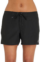 more on Oneill Ladies Saltwater Solids 5 inch Boardshorts Black