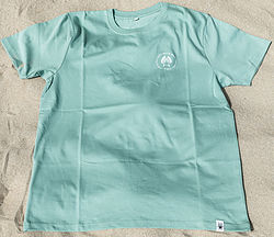 more on Ezzy Logo Sage Green Mens Tee