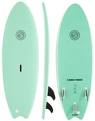 more on Gnaraloo Flounder Pounder Soft Surfboard Turquoise