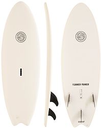 more on Gnaraloo Flounder Pounder Soft Surfboard White
