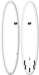 more on NSP Funboard White HDT Surfboard