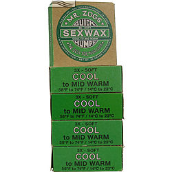more on Mr Zogs Sex Wax Original Cold Green 5 pack