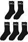 more on Element Mens Sports Socks 5 pack Black