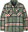 Photo of Patagonia Insulated Organic Cotton MW Fjord Flannel Forestry: Hemlock Green 