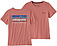 Photo of Patagonia W's P-6 Mission Responsibili Tee Sunfade Pink 