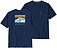 more on Patagonia Men's Line Logo Ridge Pocket Responsible Tee Lagom Blue