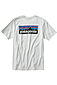 Photo of Patagonia Men's P-6 Logo Cotton T-Shirt White 