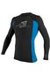 more on Oneill Kids Skins LS Crew Rash Vest Black Brite Blue