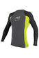 more on Oneill Kids Skins L/S Crew Rash Vest Graphite Lime Black