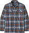 Photo of Patagonia Men's LS Organic Cotton MW Fjord Flannel Shirt Forage Plume Grey 