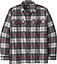 Photo of Patagonia Men's LS Organic Cotton MW Fjord Flannel Shirt Forage Ink Black 