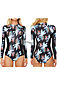 Photo of Oneill Ladies Royal Surfsuit Black Tropical 
