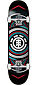 Photo of Element Hatched Red Blue 8.0 Complete Skateboard 
