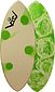 Photo of Victoria Skimboards Poly Lift EGlass Lime Dots Lime Marble L Skimboard 