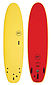 Photo of Mick Fanning Softboards Beastie Super Soft Tri Sunshine Red 8 Foot 0 Inches 