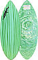 Photo of Victoria Skimboards Poly Classic Carbon Epoxy Green Stripes Green Swirl XS 
