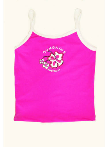 Girls Tankini Top - Pink - Image 1