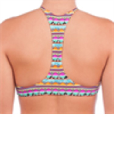 Heaven Shaman Stripe T Bar Bikini Top - Image 2