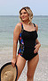 Photo of One Piece with Gathering Tahiti Chlorine Resistant 